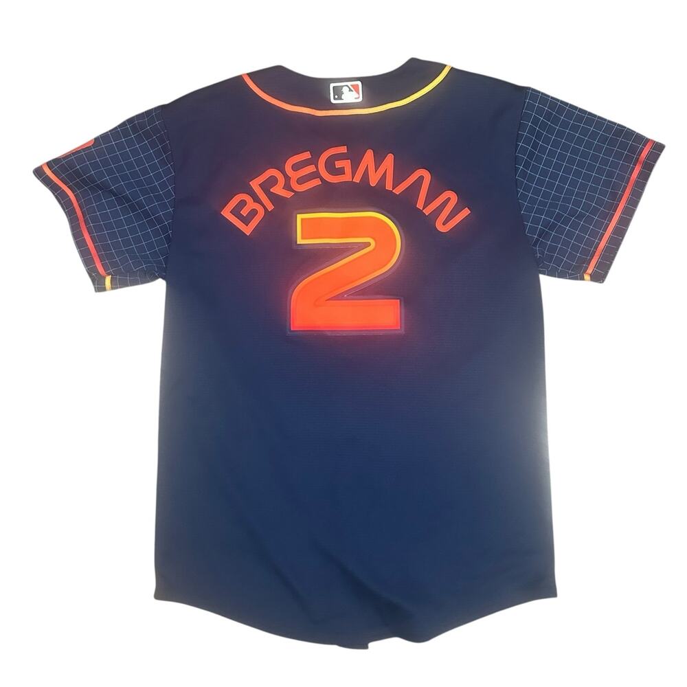 Houston Astros Bregman Space City Jersey - Picture 2 of 4